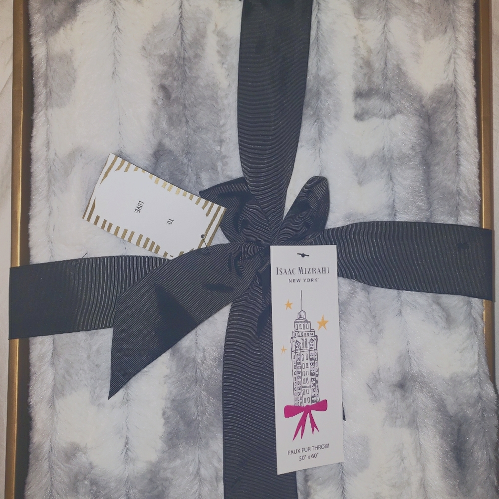 Faux Fur Throw